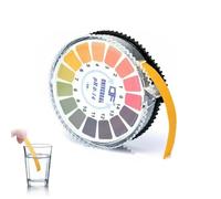 RT Rouleau de bandelettes de test de pH universel, papier ph, bandelette ph,test ph,Valeur du pH, Plage complète 0-14, 5m/rouleau,bandelette ph urinaire