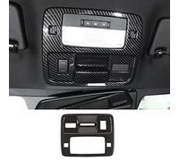 RT-TCZ Garniture de panneau de bouton de lampe de lecture de toit, accessoire intérieur en fibre de carbone pour Chevrolet Camaro 2010-2015