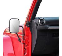 RT-TCZ Lot de 2 rétroviseurs extérieurs à dégagement rapide pour Jeep Wrangler YJ TJ JK JL & Unlimited & Gladiator JT 1997-2022