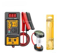 RT01 Testeur de relais automobile pour systèmes 12 V/24 V, analyseur d'affichage numérique pour voitures, camions, motos et marines, détecte les relais 4/5 broches, outil portable (RT01-BT138)