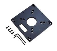 RT0700C Plaque d'insertion de table de toupie en aluminium pour couper le panneau de machine à tailler le travail du bois