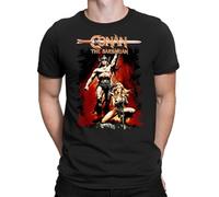 rt0a3wwu Best to Buy Dark Retro Conan The Barbarian M0vie Poster Brave S-5XL Gift T-Shirt