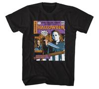 rt0a3wwu Halloween Horror Movie Spine Tingling Terror 20c Boogeyman Comic Men's T Shirt