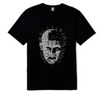 rt0a3wwu Hellraiser Horror Movie Short Sleeve Black T Shirt Sizes S - 5XL