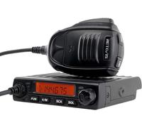 Rt98 Mini Mobile Transceiver 199 Canaux Ctcss/Dcs Dtmf Mini Mobile Radio Avec Microphone (Noir)