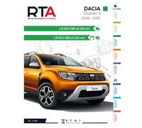 E.T.A.I - Revue Technique Automobile RTA 863 DACIA DUSTER II 1.5 dCi 90 à 115 ch (2018 à 2021)