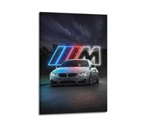 RTAG Impression sur toile représentant une voiture de sport allemande pour BMW F82 M4 (40 x 60 cm)