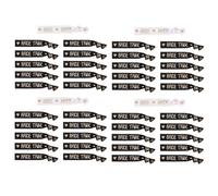 Rtauhife 44 Pièces Équipe Mariée Bachelorette Bracelets Bracelet Mariée Cheveux Cravates Enterrement de Vie de Jeune Fille Mariage Nuptiale Douche Fournitures A