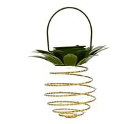 Rtauhife Le Jardin Solaire à LED Allume la Lampe Solaire Imperméable Extérieure D'Ananas de Lanterne Suspendue pour Le Jardin de Festival à