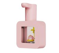 Rtauhife Nouveau Distributeur de Savon Automatique pour Animaux de Compagnie Mignon, sans Contact, Chargement USB, Distributeurs de Liquide de 400 ML, Distributeur de Savon pour Les Mains