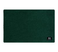 RTBQJ-AT Tapis de bain antidérapant, doux, respirant et absorbant l'eau, anti-moisissure, lavable en machine, vert foncé, 40 x 60 cm