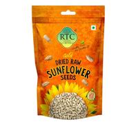 RTC FOODS Sunflower Seeds 250 g | High in Fiber | Nutritious Snack | Raw Edible Seeds for Consumption | Packed with Iron, Magnesium, and Vitamin E | Perfect for Smoothies, Salads, and Baking