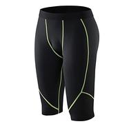 rtdgcv Pantalon de jogging streetwear homme athlétique 3/4 pantalon de compression sport performance active cool dry pantalon de course capri athlétique leggings yoga gym couche de base short homme