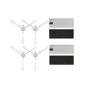 RTDMND Accessoires for aspirateurs compatibles for Tefal Rowenta x-plorer série 20 40 50 75 RG7687/RR7687WH Robot aspirateur Brosse latérale pièces de Rechange Filtre Hepa Brosse latérale(Set-B)