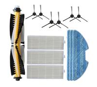 RTDMND Brosse Principale, Brosse Latérale, Filtre HEPA, Chiffon De Nettoyage, Compatible avec Eziclean One Aqua 210 Les Accessoires D'aspirateur(Set 1)
