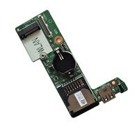 RTDPART Carte de Circuit IO de Lecteur de Cartes Cmos/USB/SD pour Ordinateur Portable pour Dell pour Inspiron 11 3153 3158 0FGW4T FGW4T 14976-1 Nouveau