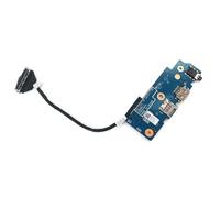 RTDPART Carte e/s Audio USB pour Ordinateur Portable avec câble pour Dell Inspiron 7506, 2 en 1, 0HKMJ8 HKMJ8 19A66-SC 448.0JY06.00SC Nouveau