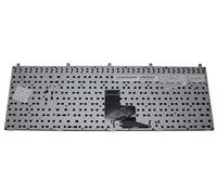 RTDPART Clavier d'Ordinateur Portable pour Clevo M9800 MP-08J46GR-430W Grèce GK Cadre Noir
