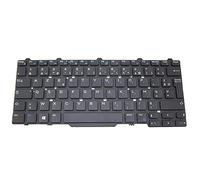 RTDPART Clavier d'ordinateur Portable pour Dell Latitude 3340 3350 0FTTYH FTTYH PK1313D4A13 SG-63010-2FA SN7230 Français FR Noir sans rétro-éclairé Nouveau