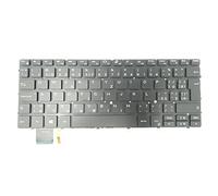 RTDpart Clavier d'ordinateur portable pour Dell XPS 13 9370 9380 9305 7390 0KC6JR KC6JR PK1320C2A25 DLM17B26CSJ698 CZ tchèque noir avec rétroéclairage