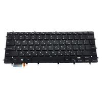 RTDpart Clavier d'ordinateur portable pour Dell XPS 15 7590 9550 9560 9570 Inspiron 7568 7558 Precision 5510 5520 5530 5540 05TGDD 5TGDD 5TGDD Hebrew HB avec rétro-éclairage Noir