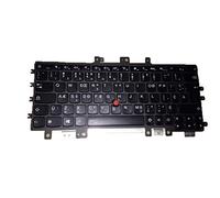 RTDpart Clavier d'ordinateur portable pour Lenovo ThinkPad Helix Gen 2 20CG 20CH Ultrabook Pro Dock Canada CF 00JT585 00UR039 00UR01 00JT625 SN20E75225 Noir