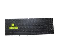 RTDPART Clavier d'ordinateur pour sans rétroéclairage, édition limitée, pour MSI Katana GF66 11SC 11UC 11UD 11UE 11UG, Bepour LGique, Noir, sans Cadre, Neuf