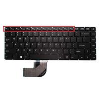 RTDPART Clavier pour Ordinateur Portable Jumper EZBook 3 Plus 14 Anglais US Noir Nouvelle Version