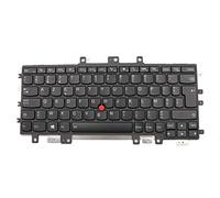 RTDPART Clavier pour Ordinateur Portable Lenovo ThinkPad Helix Gen 2 20CG 20CH Ultrabook Pro Dock Belgique BE 00JT590 00JT630 00UR006 00UR044 Noir