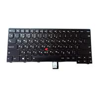 RTDPART Clavier pour Ordinateur Portable Lenovo Thinkpad T440 T440P T440S T431S T450 T460 E431 E440 Russie RU Non rétroéclairé