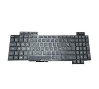 RTDPART Clavier pour Ordinateur Portable pour ASUS ROG Strix Scar GL703 GL703V GL703VD GL703VM GL703G GL703GE Noir sans Cadre avec rétro-éclairage France FR