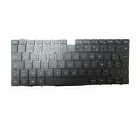 RTDPART Clavier pour Ordinateur Portable pour Huawei MateBook X Pro 2020 MACHC-WAE9LP MACHC-WAE9D MACHC-WAH9LP Noir France FR Pas de Film rétro-éclairé