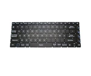 RTDPART Clavier pour Ordinateur Portable pour Ordissimo Eve 3 ART0390 France FR Noir