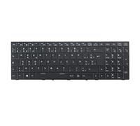 RTDPART Clavier rétroéclairé RGB 3 Zones pour Ordinateur Portable MP-13H86B0J430C 6-80-P65S0-240-1, Cadre Noir, Neuf, fabriqué en Belgique (BE).