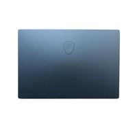 RTDPART Coque supérieure Bleue pour Ordinateur pour MSI Modern 14 B10R, B10MW, B10RASW, MS-14D1, avec Logo Dragon Shield, Neuf