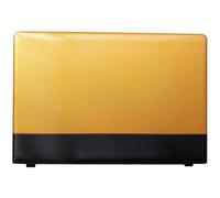 RTDPART Coque supérieure pour Ordinateur Portable LCD, pour Samsung NP300E4A 300E4A, Couverture arrière, écran épais Jaune, Nouveau