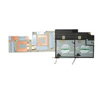 RTDPART Dispenseur de Chaleur et Ventilateur d'ordinateur Portable pour Dell Precision 7680 0847JD 847JD AT404005ZC0