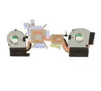 RTDPART Dissipateur Thermique et Ventilateur pour Ordinateur Portable Alienware 15 R4 06VKKX 6VKKX DDR51-1080 AT26S003ZC0 EG75070S1-C260-S9A EG75070S1-C270-S9A pour Nvidia GTX 1080 avec Max-Q Neuf