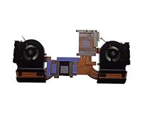 RTDPART Dissipateur Thermique et Ventilateur pour Ordinateur Portable pour Dell Alienware Area-51m ALWA51M 0FY4CJ FY4CJ AT2F1005DT0 2070 Mise à Niveau 2080 Nouveau