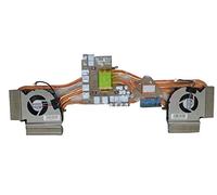 RTDPART Ordinateur Portable CPU GPU Ventilateur et dissipateur Thermique pour MSI GE75 Raider GE75 8RE 8RF 8SE 8SF 8SG 9SE 9SF 9SG MS-17E1 MS-17E2 GE75 Raider 10SE 10SFS 10SGS