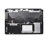 RTDPART Ordinateur Portable Palmrest et Clavier pour ASUS 90NR00Z1-R32FR0 V170746CE VER02 Casse de Haut Noire France FR avec rétro-éclairé Clavier Noir