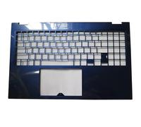 RTDPART Ordinateur Portable PalmRest pour Samsung NP950QCG 950QCG BA61-04072A boîtier supérieur sans pavé Tactile Bleu Nouveau
