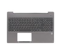 RTDPART Ordinateur Portable Repose-Poignets et Clavier pour Lenovo Ideapad S540-15IWL GTX France FR 5CB0U43616 boîtier supérieur avec rétro-éclairé Gris Nouveau