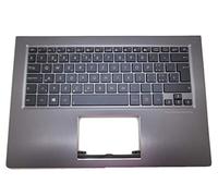RTDPART Palmrest Clavier pour Ordinateur Portable ASUS UX302 UX302L UX302LA UX302LG avec Clavier Suisse SW 90NB02P1-R31SF0 0KN0-QF1SF13 9Z.N8JBU.900 0KNB0-3629SF00
