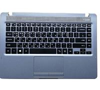 RTDPART Palmrest Clavier pour Ordinateur Portable Samsung NP300E4M-K01 NP300E4M 300E4M Corée KR BA98-01252B Pas de rétroéclairage avec pavé Tactile