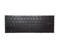 RTDPART Portable Noir Neuf sans Clavier rétroéclairé, Inscription Rouge pour MSI Creator 15M A10 A10SE A10SD A10SET, Version française (FR), sans Cadre