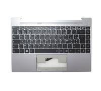 RTDPART Repose-main et clavier pour ordinateur portable MEDION AKOYA E14301 MD61789 MD61819 MD61904 MD61905 MD61919 MD61920 MD62366 MD63645 Gris