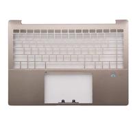 RTDPART Repose-Poignet pour Ordinateur Portable pour HP Pavilion Plus 14-EH0000 14-EH1000 N10396-001 sans Clavier avec Barre Lumineuse Or Chaud