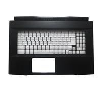 RTDPART Repose-Poignets en Plastique Noir pour Ordinateur pour MSI Katana 17 B12V B12VGK B12VFK 12VEK, sans pavé Tactile, Neuf