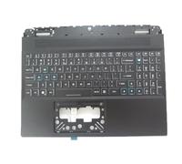 RTDPART Repose-Poignets et Clavier pour Ordinateur Portable pour Acer PH16-71, PH16-72, PH18-71, PH18-72, PH315-55, rétroéclairage RVB 4 Zones, Anglais, États-Unis, Neuf
